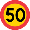 Max 50 km/h