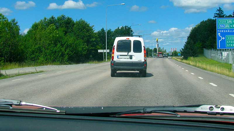 Overtaking.